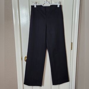 Banana Republic Women's Pull On Black Dress Pants With Front Seam. Size S NWT